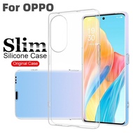 Clear TPU Silicone Phone Case Cover For OPPO A6 GT Max A6t A6s A5 A5i A3 Pro A6x A6v A6i A6c A5x A3x