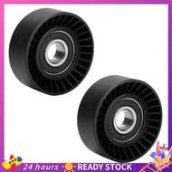 【HOT SALE】 2X Fan Belt Tensioner Pulley V Ribbed Idler for  E46 E39 E38 E36 E53 11281433571
