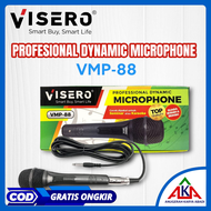 Microphone VISERO VMP-58 / VMP-88 MIC Kabel 4M  Seminar / Karaoke Suara Jernih