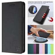 TCL 40 SE Case Strong Magnetic Wallet Cover For TCL 30 SE TCL 40R TCL 40 XL Case Anti-theft Brush Ca