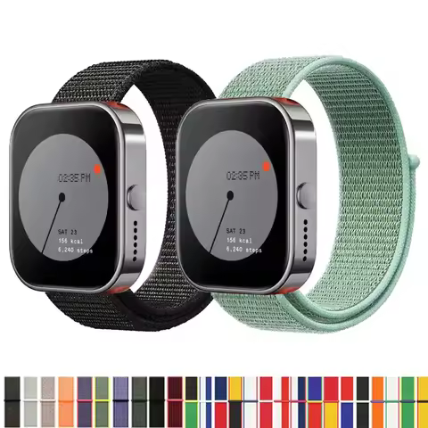 22mm Nylon Loop Strap For CMF Watch Pro Smartwatch Replacment Bracelet Sport Watchband Correa for CM