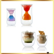 [CASA MUUTTI] Double Glass Double Wall Transparent Cup