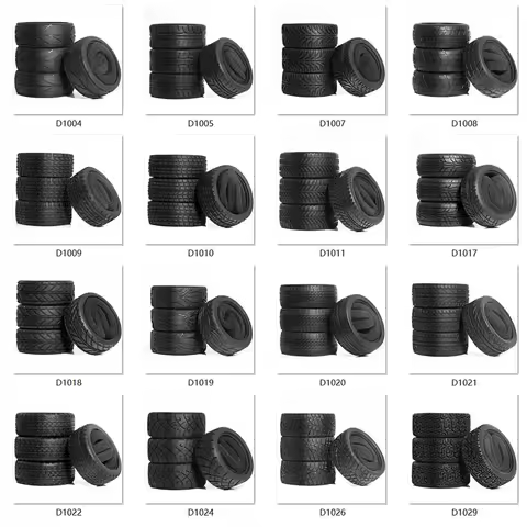 1/10 On-Road Tire Tread, HSP 94123 Tamiya TT02 HPI FW06 Semi-Slick Street Drift RC Tires