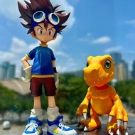 Patung Taichi Agumon 15cm Digimon Adventure PVC Figure