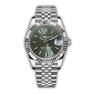 Seiko Mods Datejust 36mm / 40mm roman dial jubilee strap Seikolex seiko modify seiko modified olive 