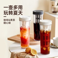 [Bestseller] Periuk Kopi Cold Brew untuk Kegunaan Rumah, Botol Cold Brew, Periuk Teh Buah Cold Brew,