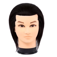 Tóc Thật Nam Làm Tóc Hình Nộm Mẫu Huấn Luyện Phong Cách Tô Màu Và Uốn Thích Hợp Cho Thợ Cắt Tóc Học