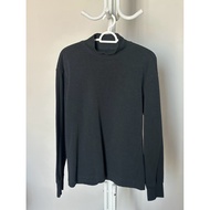 Forwarding UNIQLO- Heattech Crew Neck Shirt Black-Gray 🩶M (Man)