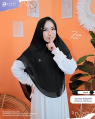 Zira Daffi Syari Hijab Best Seller Ceruty Babydoll Jilbab Bergo Instan Premium Berkualitas Antem Mini Pad