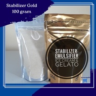 Stabilizer-Emulsifier Ice Cream & Gelato [GOLD] - 100gm Ice Cream Powder