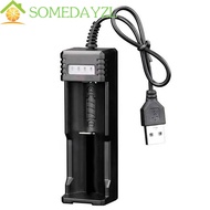 SOMEDAYMX 18650 Lithium Charger Intelligent Charge for Flashlight Toy Lithium Battery Charger Li-ion Battery Auto Stop Charger 18650 Battery Charging Dock