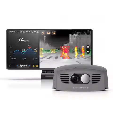 NV500 Car Night Vision 384X288 Car Thermal Imager Driving Camera 500m Detect Range 3-Vision Infrared
