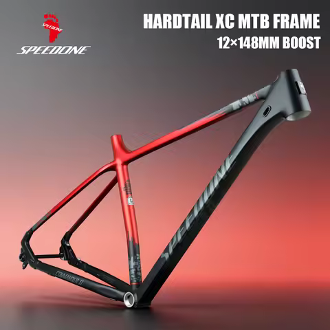 SPEEDONE COMMANDER II Mountain Bike Frame 12×148 mm BOOST TA Disc Brakes 27.5/29er 6061 Aluminum All