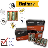 Toshiba AA & AAA Heavy Duty 1.5V Battery Toshiba Heavy Duty Battery AA & AAA