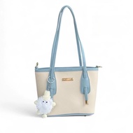 Beauty College Totebag Wanita || Cute college bag || Pastel colored Beautybag || Pastel college bag 