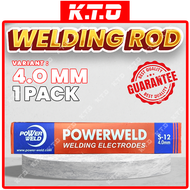 1 Pack 5KG Powerweld 6013 S-12 Stone Bridge Welding Electrode Welding Rod Stick Manual Welding 2.6mm