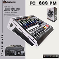 Power Mixer Firstclass FC-609PM/FC 609PM/FC609PM 6channel Original 500watt x 2