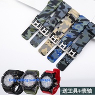 Mudmaster GG-1000 GWG-100 GSG-100 Replacement Rubber Resin Strap Band Compatible Watch Accessories
