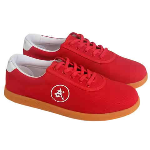 Canvas Tai Chi Shoe Tendon Good Quality Martial Art Shoes Soft Bottom Practice kung fu Shoes Wingchu