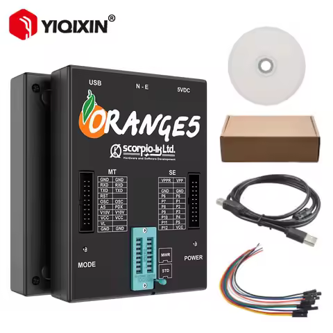 Orange5 ECU Programmer V1.34 V1.38 V1.42 V1.45 Full Adapters Universal Dongle ECU Programming Device
