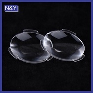 N&Y   10Pcs 25*45MM BiConvex Ultra Clear Lens For  Cardboard Virtual Reality 3D VR Glasses 2-5mm Thi