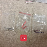 Oppo F7 plastic button set