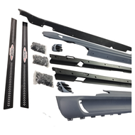 BMW Mini R55 R56 JCW Rear Wing Exhaust Surrounding Mesh Modification Side Skirt Rear Bumper for Auto