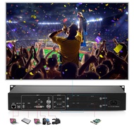 Uniharpa LED Display Video Wall Processor HD TV Max Load of 1920 × 1200 @60Hz Video Wall Controller 