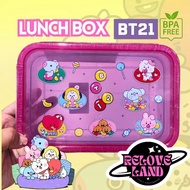 Bt21 lunch box | Bt21 lunch box | Bt21 tableware | Bt21