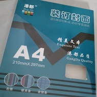 A4 transparent PVC Cover