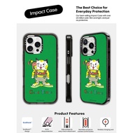 CASECASE X Good Times With Huckle And Lowly Case Pink Black Clear Hard Magnetic suction Impact Case 