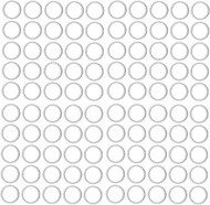 Sterling Seal ORTFE118x100 Number-118 Standard Teflon O-Ring, Outstanding Weather Resistance, Polyte