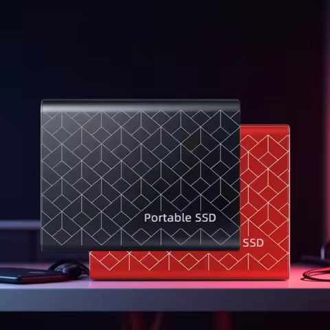 New Portable External Hard Drive 1TB 2TB SSD M.2 External Hard Disk Memory Compatible for xiaomi Des