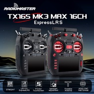 RadioMaster RC Radio Transmitter TX16S MK3 Max  2.4GHz 16CH AG02 CNC Hall Gimbals