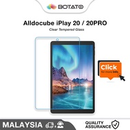 Alldocube Clear Tempered Glass // Clear Film Slim Screen Protector for 10.1 Inch Alldocube iPlay 20 