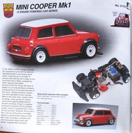 Vintage 1/10 Nitro Mini Cooper Mk1 GP Manta FF Chassis Kyosho RC Car京商油車迷你寶馬BMW not Tamiya
