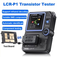 Penguji Transistor LCR-P1 Diod Triod Transistor Kemuatan Meter Rintangan Meter LCR ESR Penguji Pelba