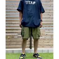 WTAPS SS22 Men's Round Neck Stroke Letter Casual T-shirt