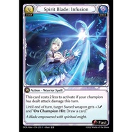 Spirit Blade: Infusion | DOA Alter - 255 - R | Action — Warrior Spell [GATCG SINGLES]