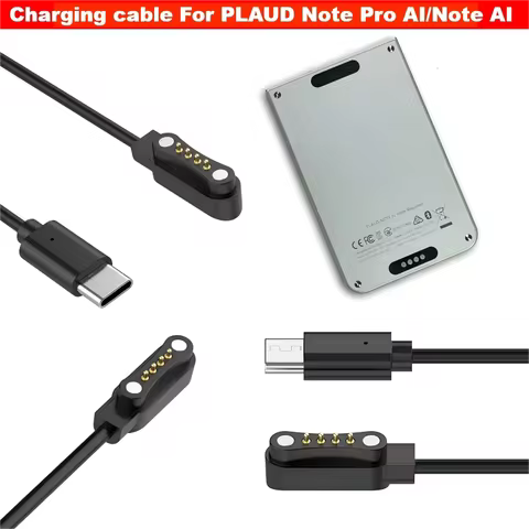 Voice recorder charging cable for PLAUD Note Pro AI Charging data transmission Adapter For PLAUD Not
