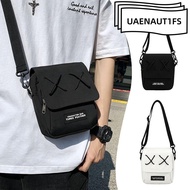 UAENAUT1FS Sports Backpack, Japanese Street Style Portable Men's Messenger Bag, Casual Small Shoulde