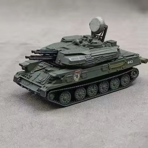 1/72 Russian ZSU-23-4 'Shilka' Self-Propelled Anti-Aircraft Gun, SLA Printing Hand-Colored Finished 