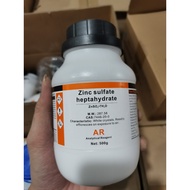 Chất ZnSO4.7H2O xylong lọ 500g kẽm sunphat zinc sulfate ZnSO4 CAS 7446-20-0