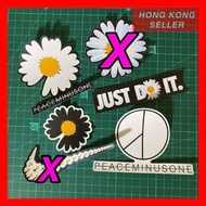 < HKS00092 >   G-Dragon’s GD 權志龍 Peaceminusone cap  Nike air force 1 潮牌貼紙 Sticker Stickers ( 適用於: 手提