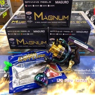【In Stock】 MAGURO MAGNUM EVO 1000 2000 3000 4000 PG/HG SPINNING REEL