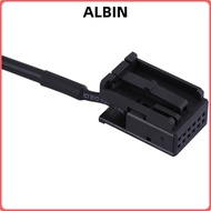 ALBIN AUX Input Adapter, 3.5mm Female Plug and Play CD Audio Cable, Stable Extension Cord Removal To
