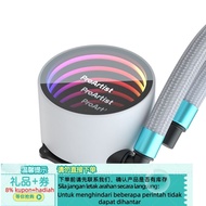 Get 7% coupon】ift】ga5Fan White and Black360IntegratedCPUTemperature DisplaycpuWater Cooling Radiator