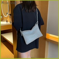 [chichome.my] Women Rhinestones Handbag Elegant Sparkle Satchel Clutch Versatile Fashion Tote Handba