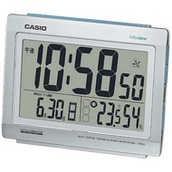 CASIO alarm clock [wave ceptor] Shine silver DQL130NJ8JF [digital/automatic radio reception function