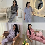 Chillins Women Comfy Pyjamas Short Sleeve Long Pants | Jovin Collection Pyjamas Women